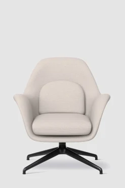 Lenestol - Swoon Lounge Petit 1776 Sunniva 717 Swivel Sort