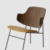 Lenestol - The Penguin Lounge 250 Dakar, Black Steel, Walnut