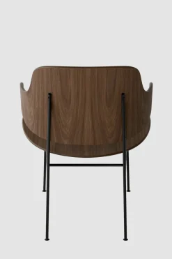 Lenestol - The Penguin Lounge Black Steel, Walnut
