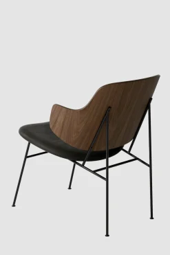 Lenestol - The Penguin Lounge 842 Dakar, Black Steel, Walnut