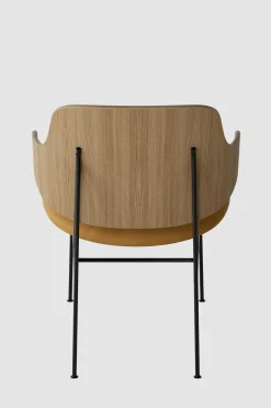 Lenestol - The Penguin Lounge 250 Dakar, Black Steel, Natural Oak