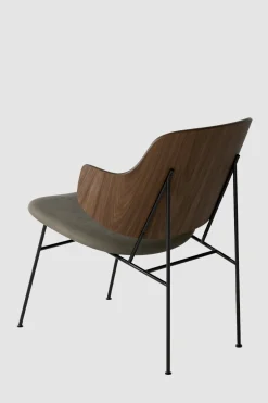 Lenestol - The Penguin Lounge 329 Dakar, Black Steel, Walnut