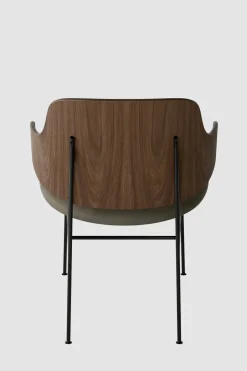 Lenestol - The Penguin Lounge 329 Dakar, Black Steel, Walnut