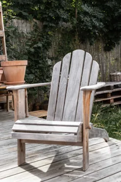 Loungestol - Adiron 67x92x94 Teak