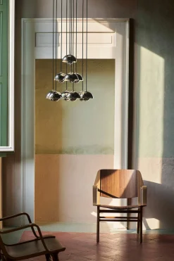 Loungestol - AX HM11 Oak/Walnut