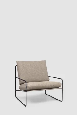 Loungestol - Desert 1-seter Dolce Black/Dark Sand