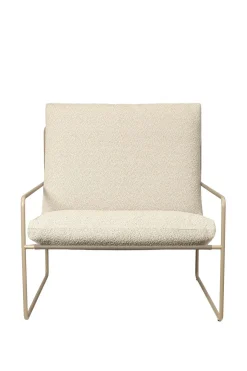 Loungestol - Desert 1-seter Cashmere/Pure Bouclé