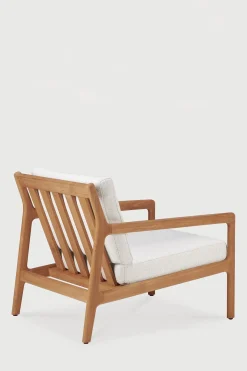 Loungestol - Jack Outdoor Lounge Off-White Teak