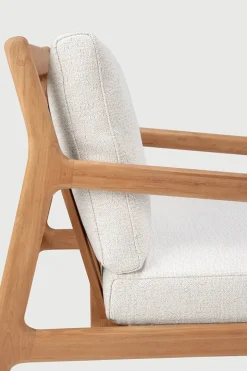 Loungestol - Jack Outdoor Lounge Off-White Teak