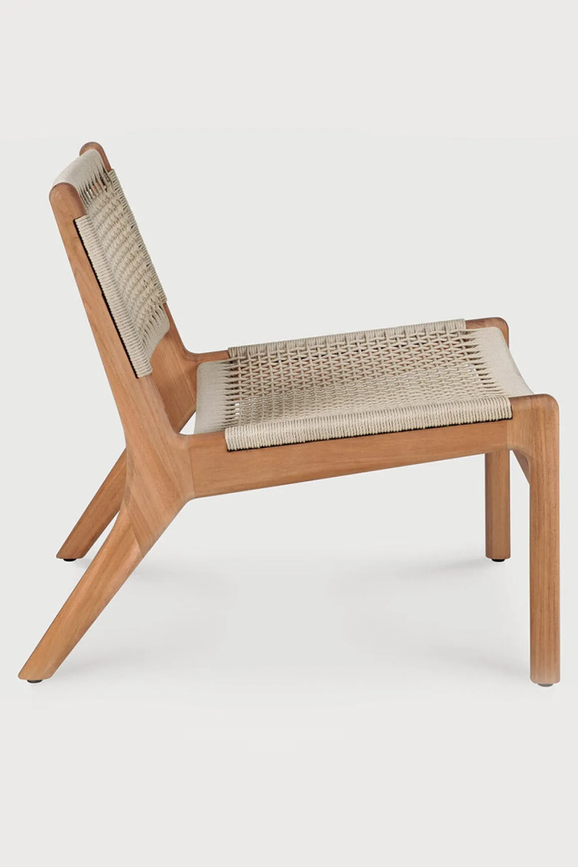 Loungestol - Jack Woven Teak/Beige