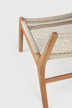 Loungestol - Jack Woven Teak/Beige