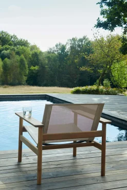 Loungestol - Pelago Teak/Sand