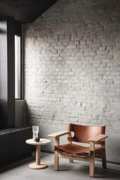 Loungestol - Spanish Chair 2226 Lysoljet Eik/Cognac Lær