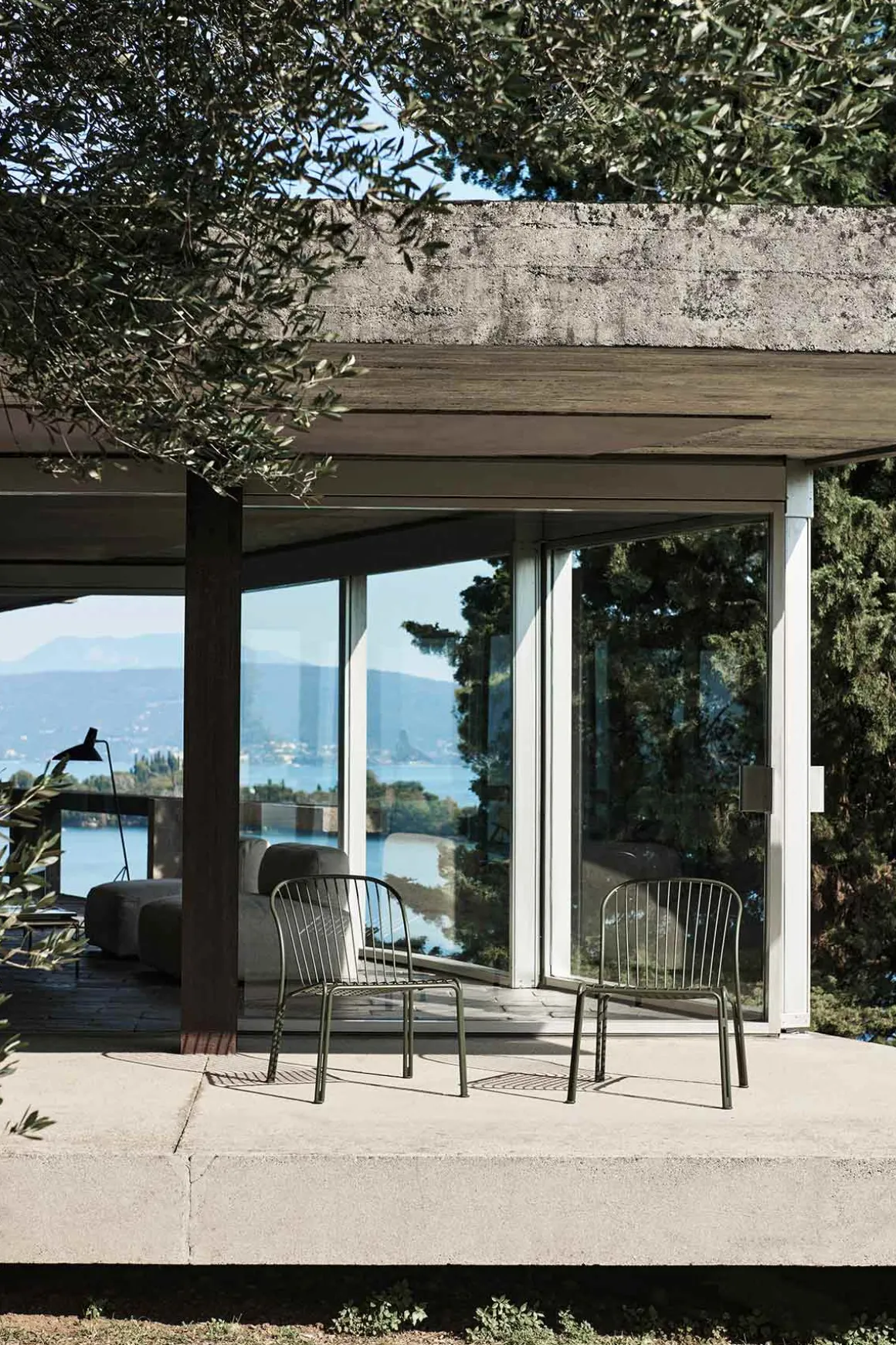 Loungestol - Thorvald Side Chair SC100 Bronze Green