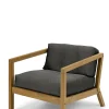 Loungestol - Virkelyst Armchair Teak/Charcoal