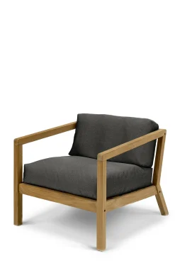 Loungestol - Virkelyst Armchair Teak/Charcoal