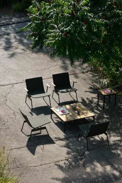 Loungstol - Ville AV45 m/Armlene Bronze Green