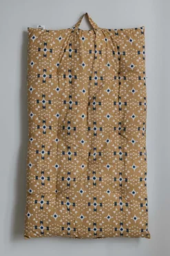 Madrass - 60x100cm Mustard/Off-White/Dark Blue