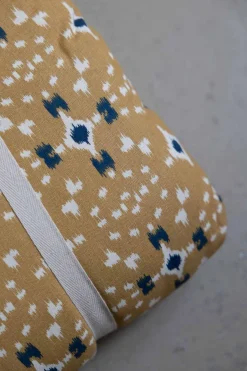 Madrass - 60x100cm Mustard/Off-White/Dark Blue