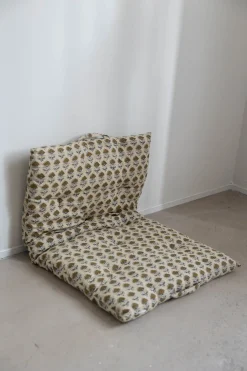 Madrass - 60x100cm Off-White/Green/Blue/Black