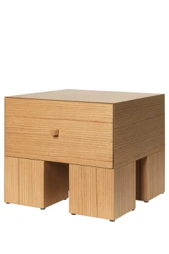 Nattbord - Kuben Oak