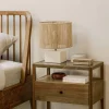 Nattbord - Spindle Bedside Table Reclaimed Teak