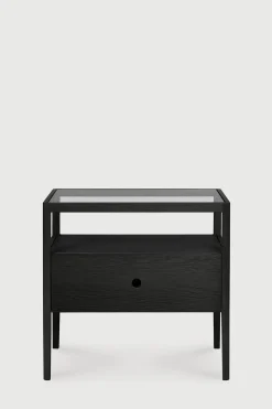 Nattbord - Spindle Bedside Table Oak Black