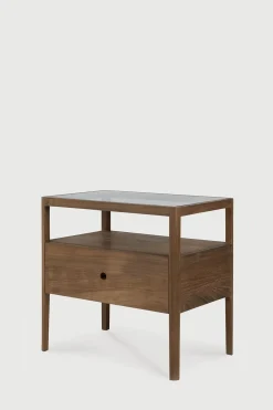 Nattbord - Spindle Bedside Table Reclaimed Teak