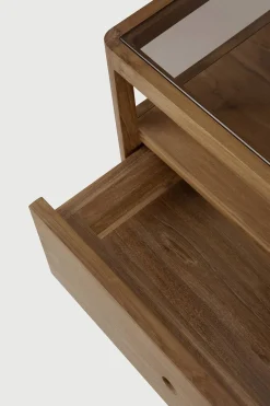 Nattbord - Spindle Bedside Table Reclaimed Teak