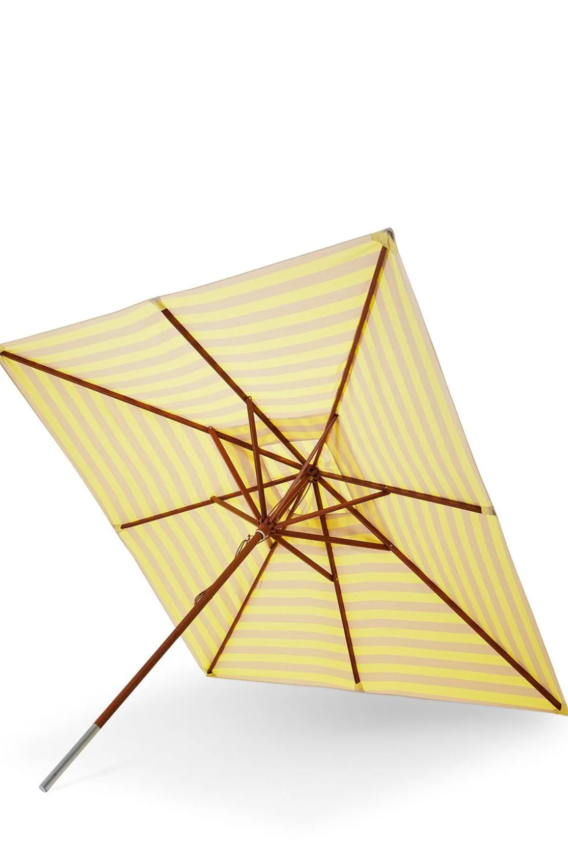 Parasoll - Messina 300x270cm Lemon/Sand Stripe