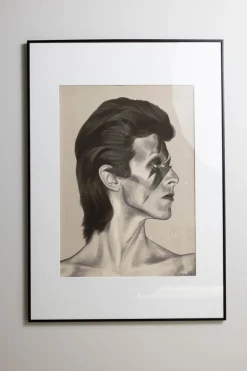 Plakat - Bowie 50x70cm Nummerert