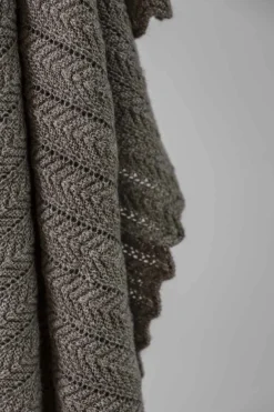 Pledd - Hollie 130x160 Nougat Melange