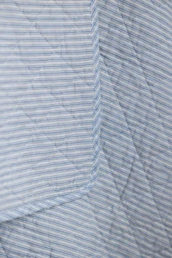 Pledd - Quilt 140x220cm Blå/Hvit