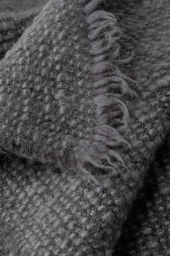 Pledd - Wooly 130x180 Fumo