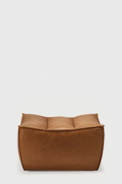 Puff - N701 Brun Skinn