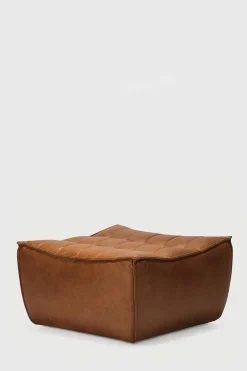 Puff - N701 Brun Skinn