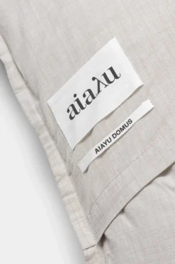 Pute - Cotton Slub 50x50 Nature Komplett