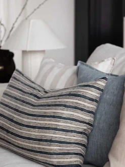 Putetrekk - Dino 40x60cm Block Print Navy