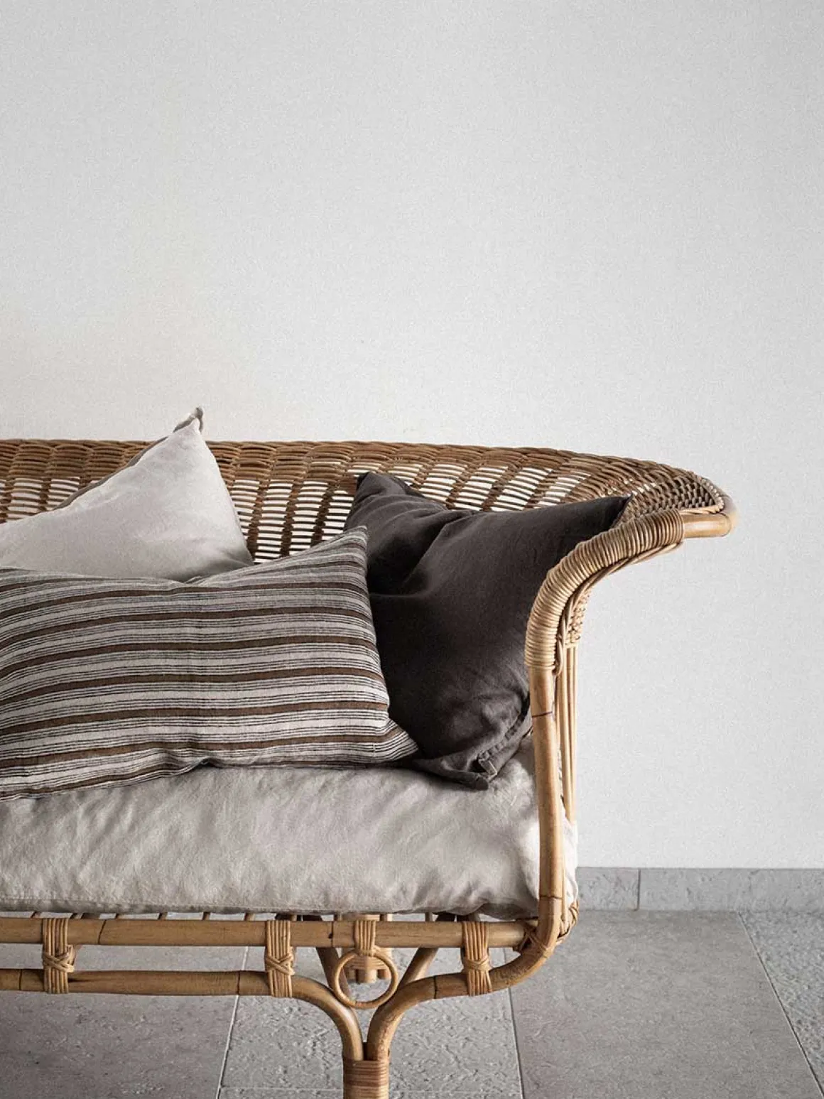 Putetrekk - Dino 40x60cm Block Print Brown