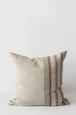 Putetrekk - Emilio Herringbone 50x50 Tan