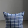 Putetrekk - 50x50cm Blue Chiné Checks