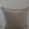 Putetrekk - 65x65cm Brown Gingham