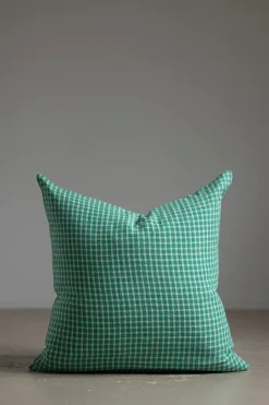 Putetrekk - 50x50cm Emerald Checks