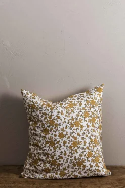 Putetrekk - 50x50cm Mustard Flower