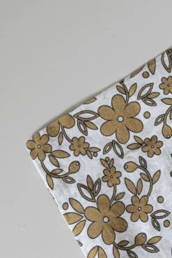 Putetrekk - 50x50cm Mustard Flower