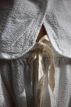 Pyjamas - Seersucker White