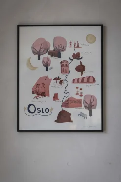 Ramme - Sort 40x50cm