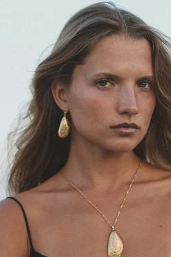 Øredobber - Moules Gold