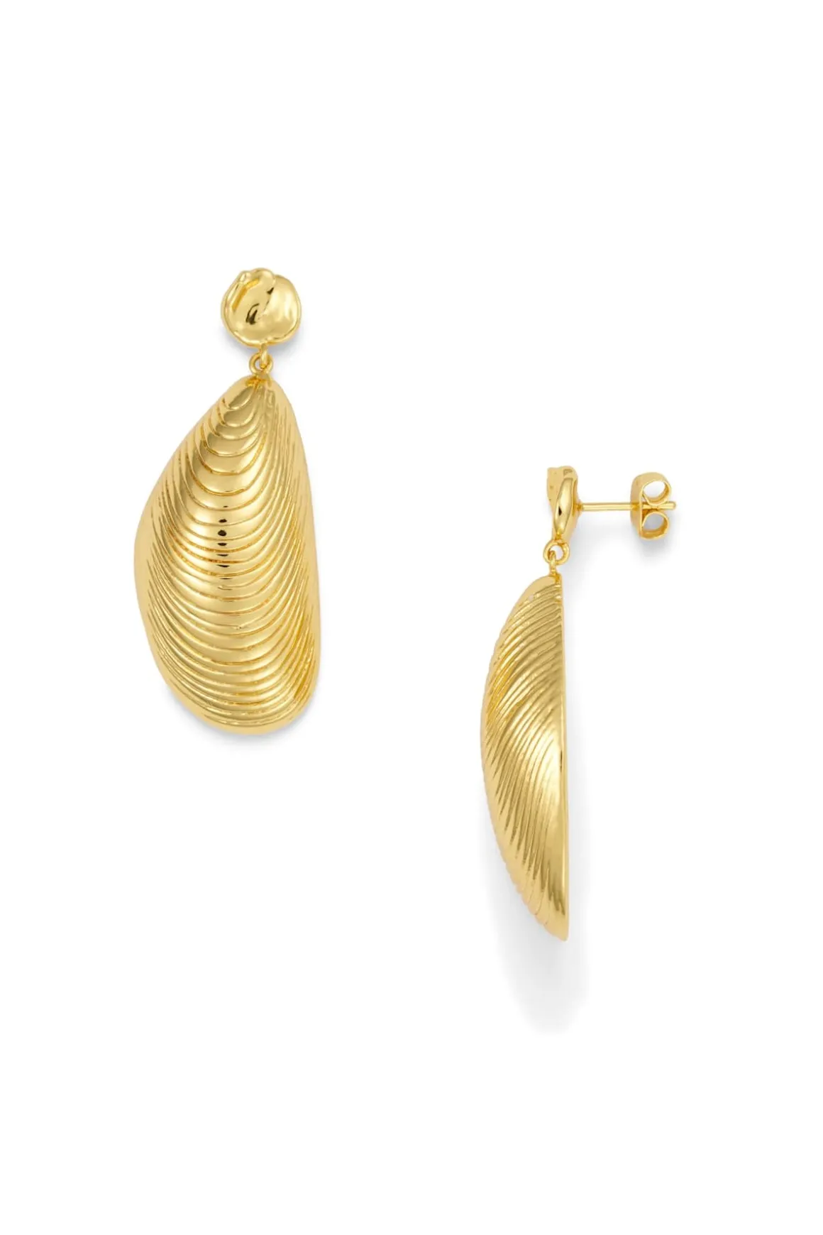 Øredobber - Moules Gold