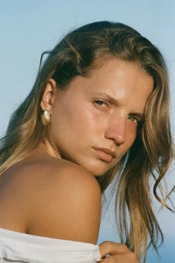 Øredobber - Ocean Treasure Gold